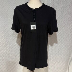 Robert Barakett Black Short Sleeve Tee